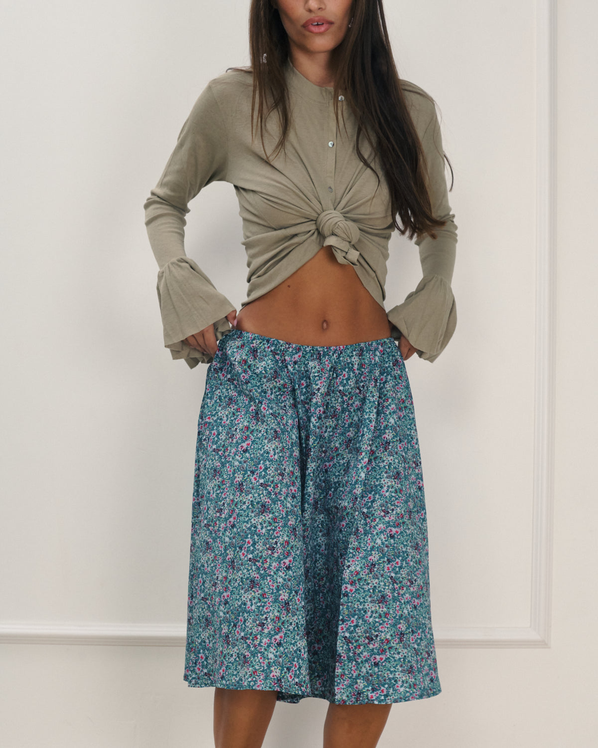 JESS SKIRT FLOWER MULTI