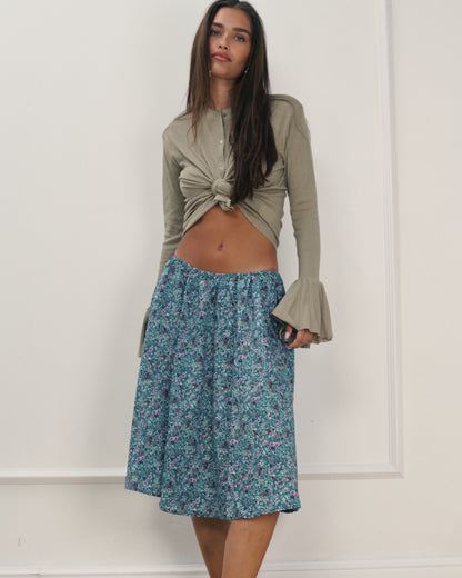 JESS SKIRT FLOWER MULTI