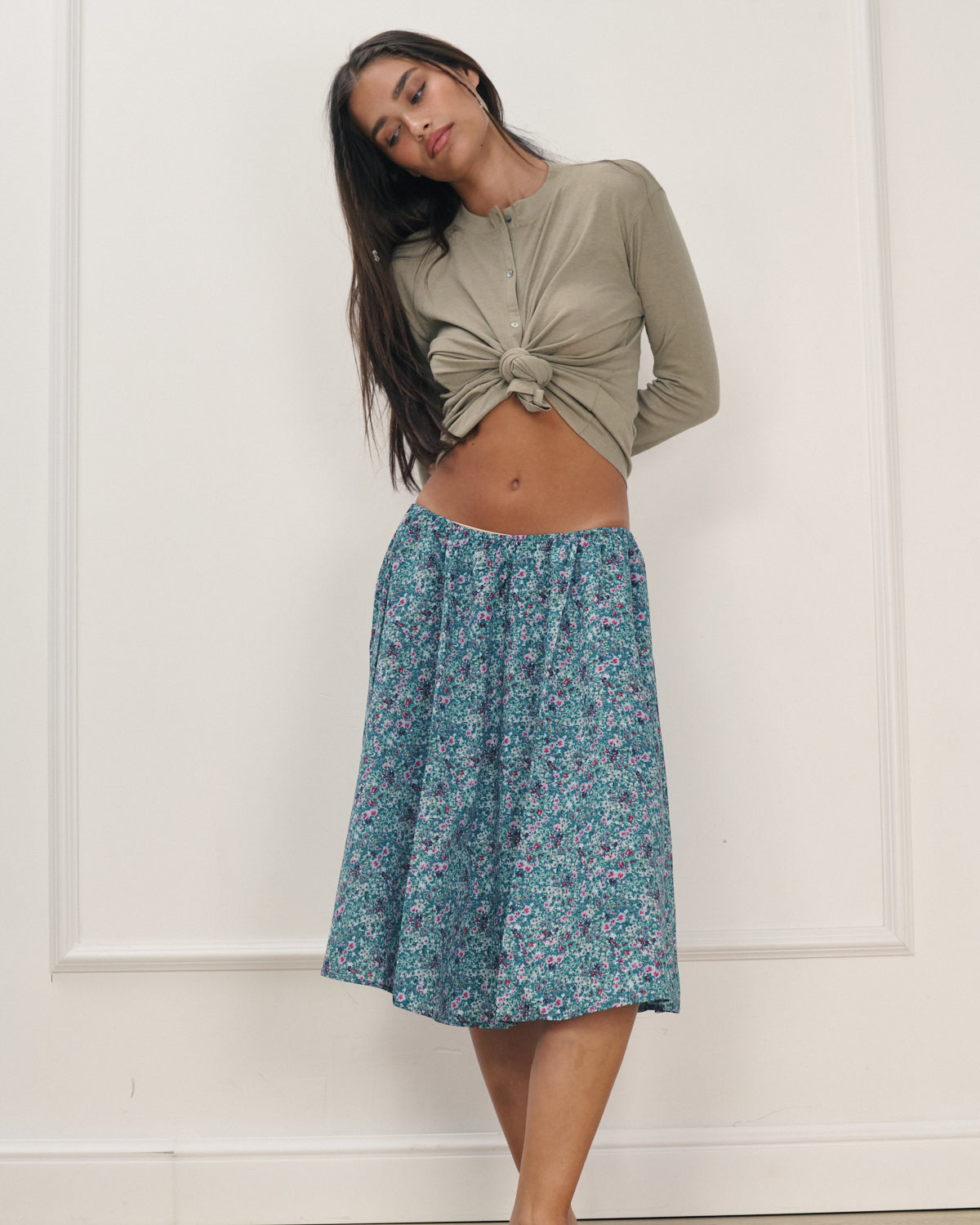JESS SKIRT FLOWER MULTI