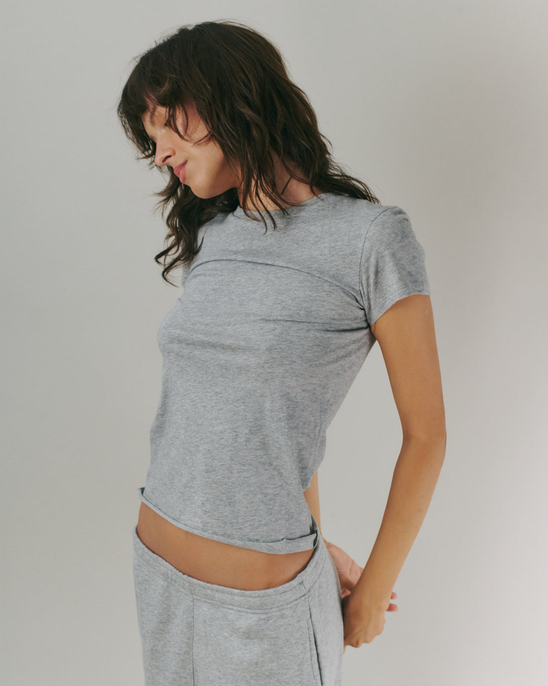 DANI TEE AMERICAN GREY