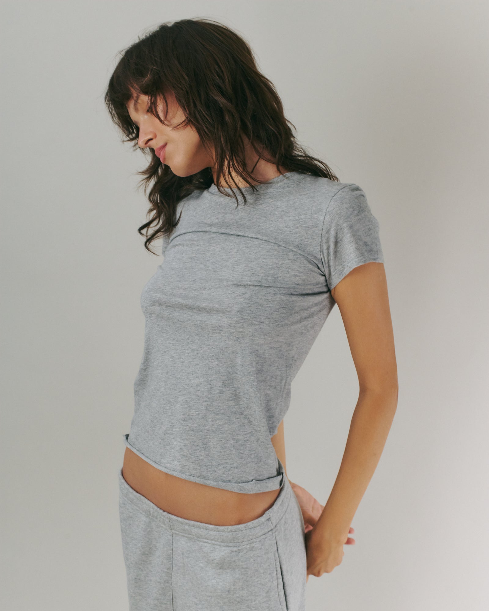 DANI TEE AMERICAN GREY