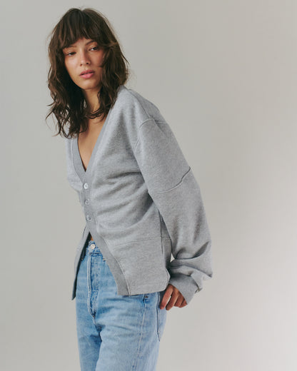 CHLOE CARDIGAN AMERICAN GREY