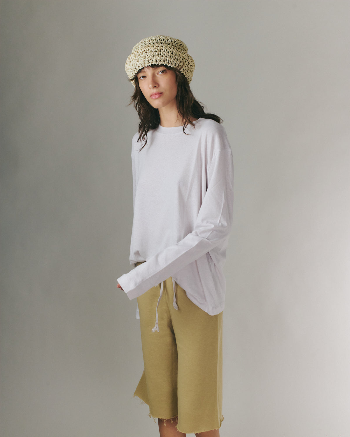 MARIOT TSHIRT LIGHT GREY