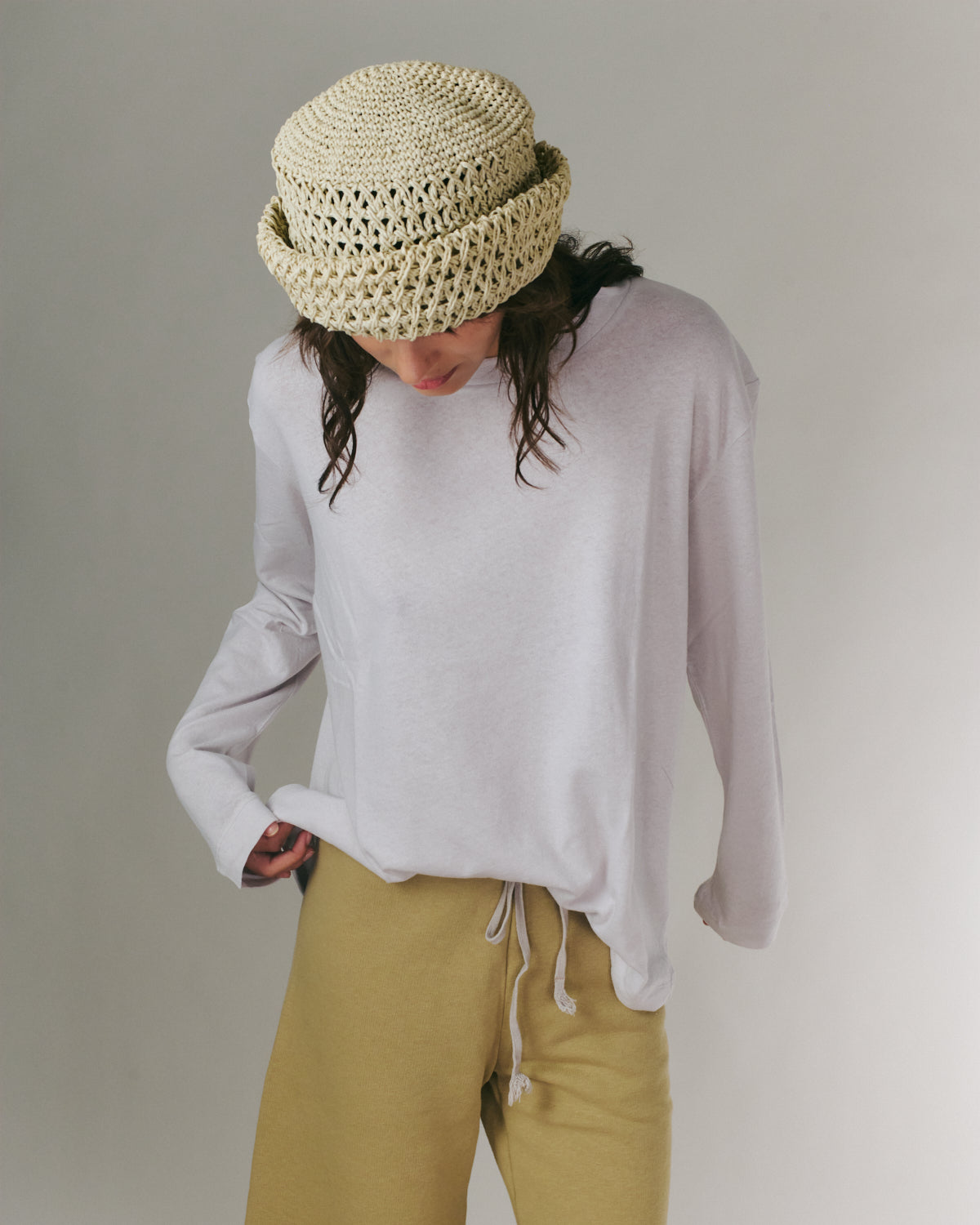 MARIOT TSHIRT LIGHT GREY