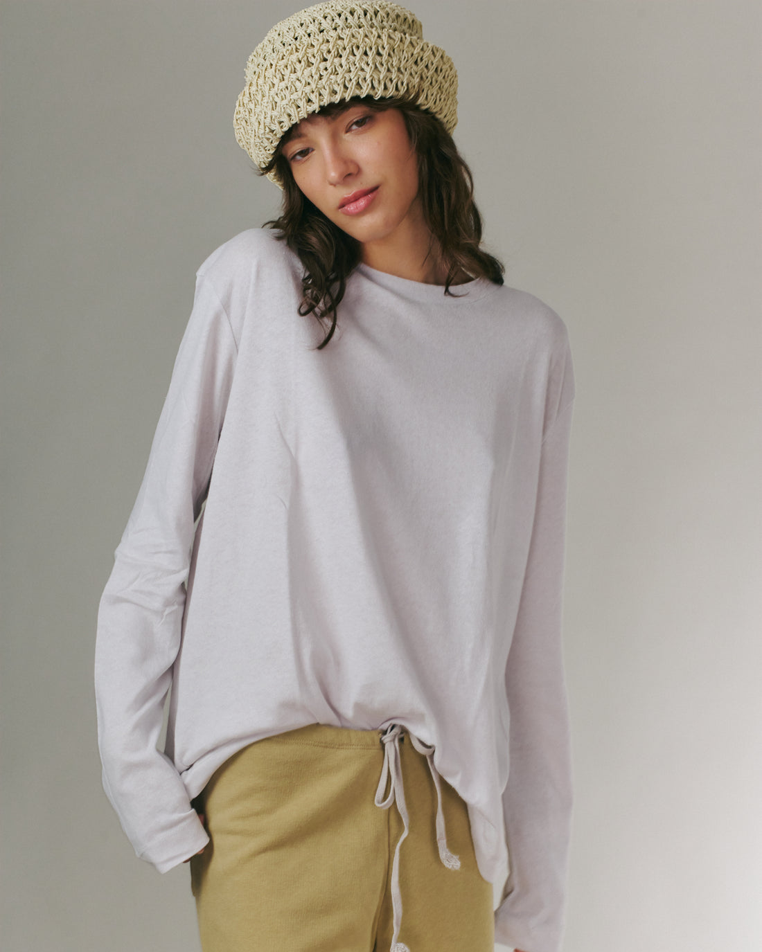 MARIOT TSHIRT LIGHT GREY