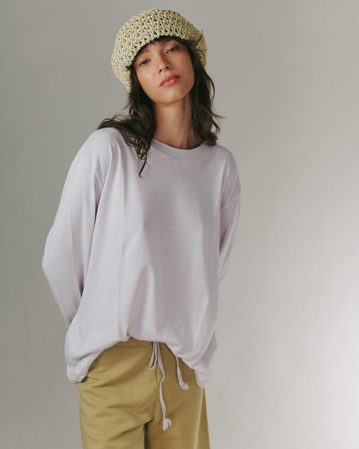 MARIOT TSHIRT LIGHT GREY