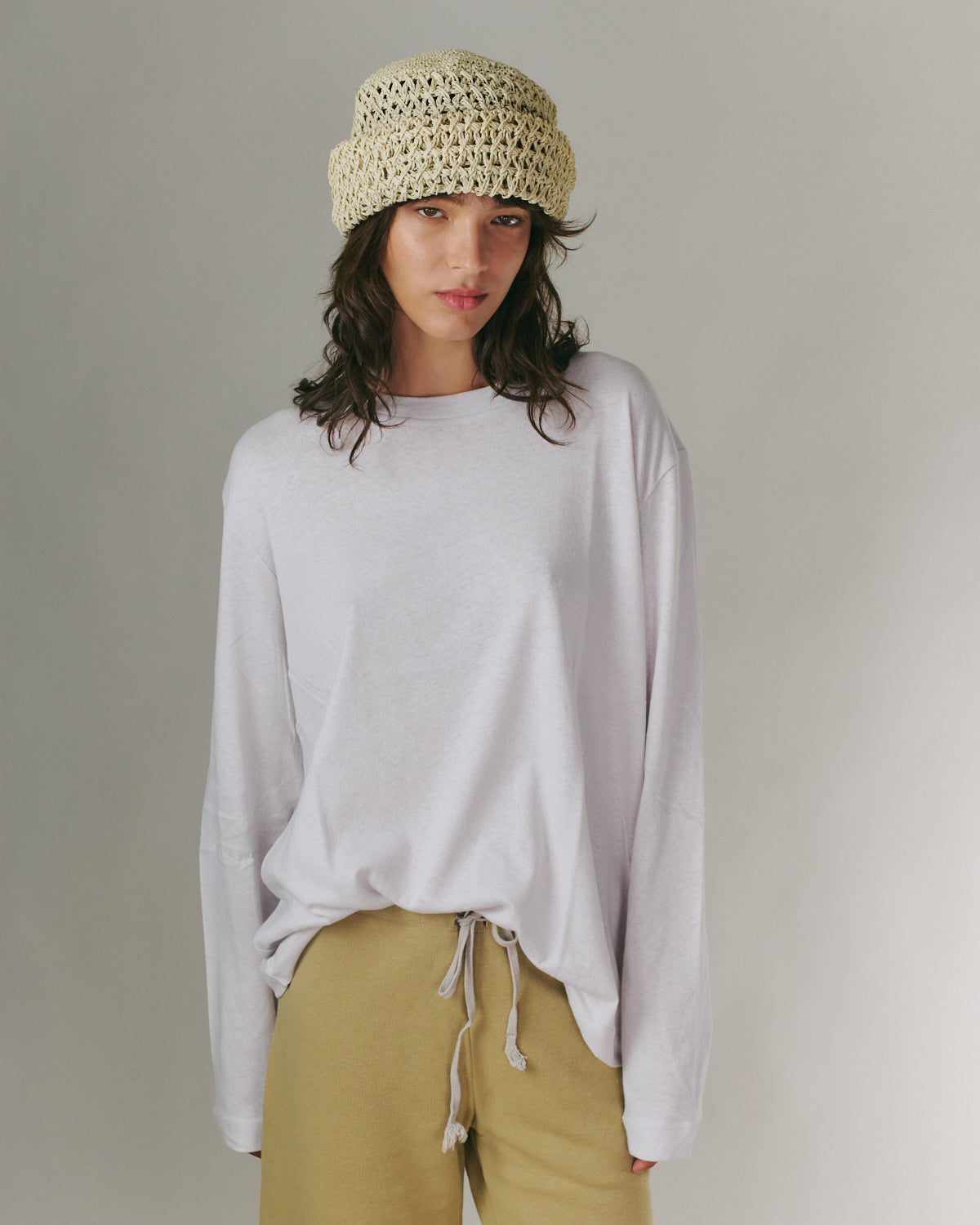 MARIOT TSHIRT LIGHT GREY