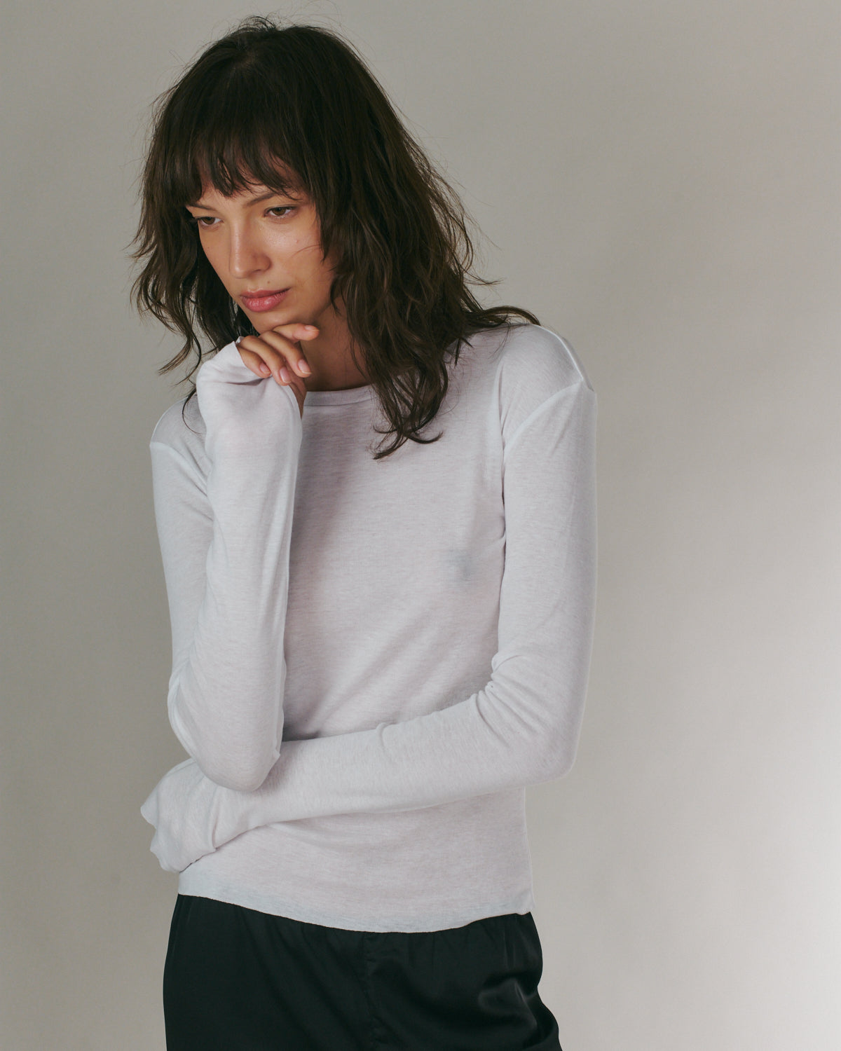 DANIELLA LONG SLEEVE WHITE