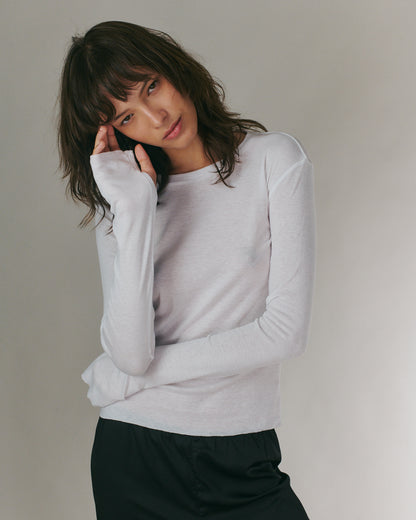 DANIELLA LONG SLEEVE WHITE