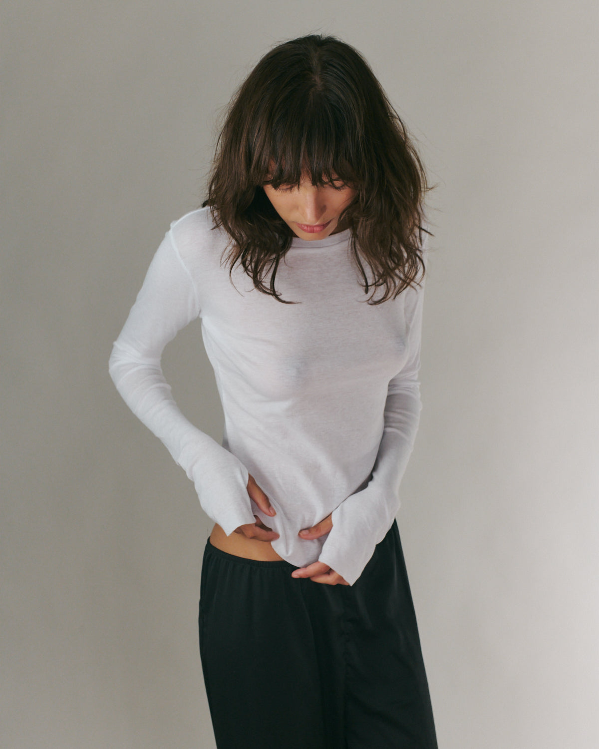 DANIELLA LONG SLEEVE WHITE