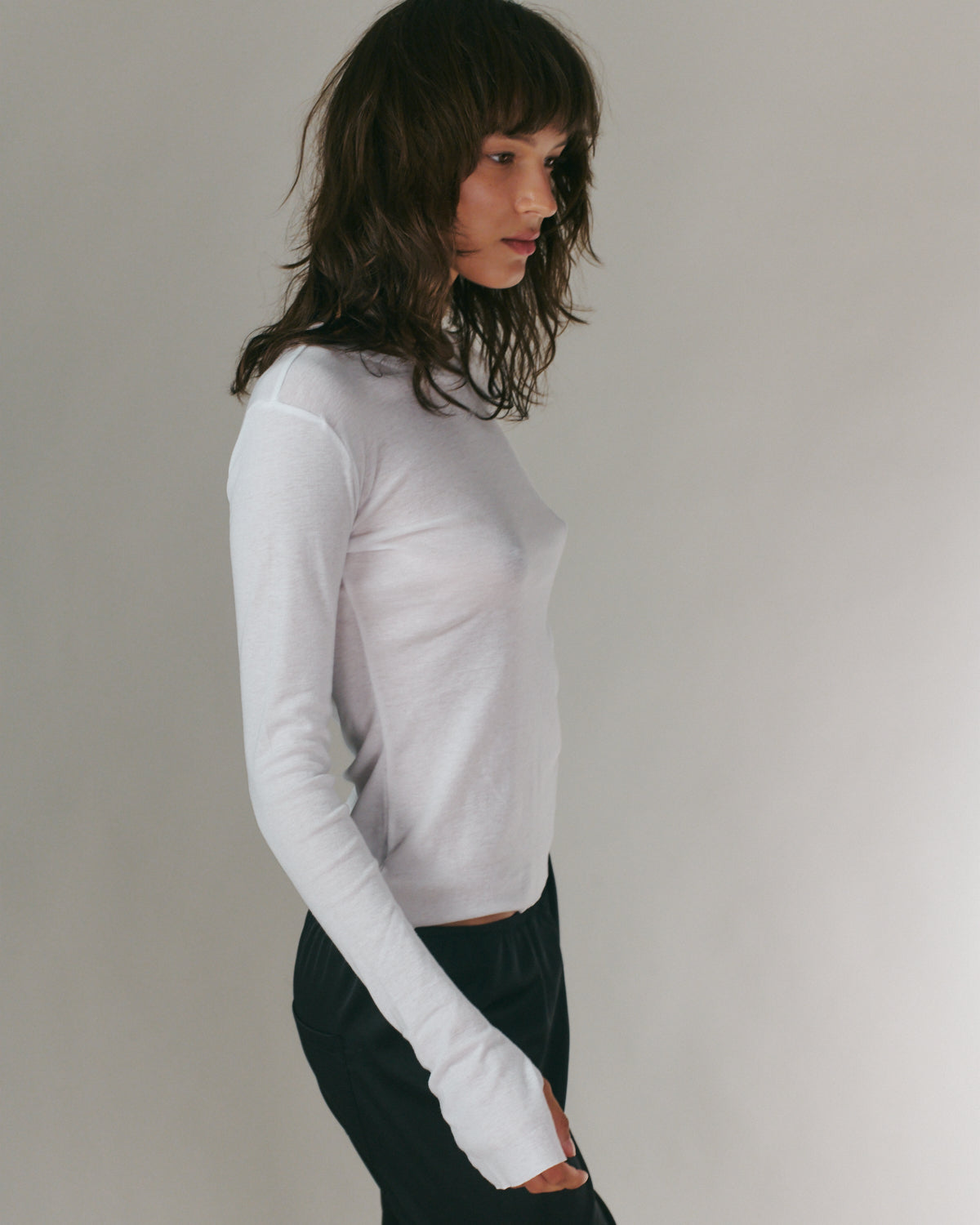 DANIELLA LONG SLEEVE WHITE