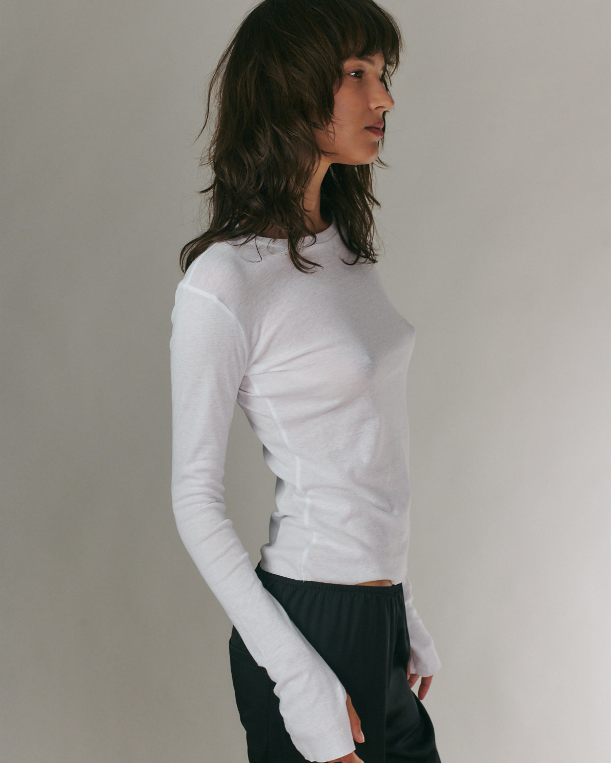 DANIELLA LONG SLEEVE WHITE