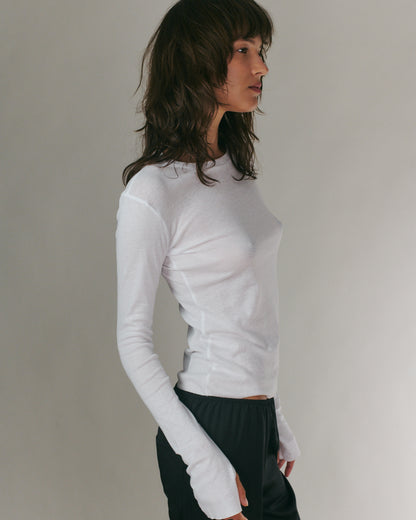 DANIELLA LONG SLEEVE WHITE