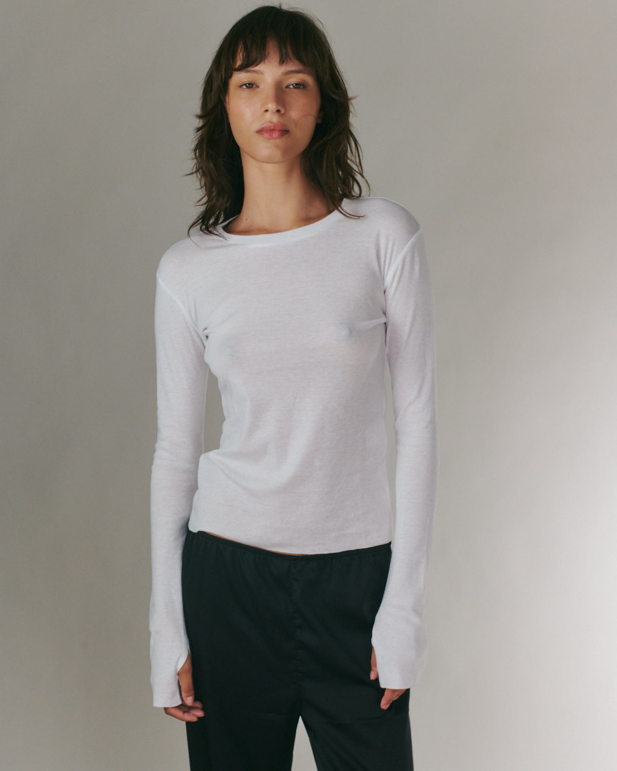 DANIELLA LONG SLEEVE WHITE