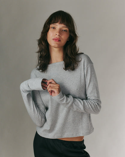 ROXY TEE AMERICAN GREY