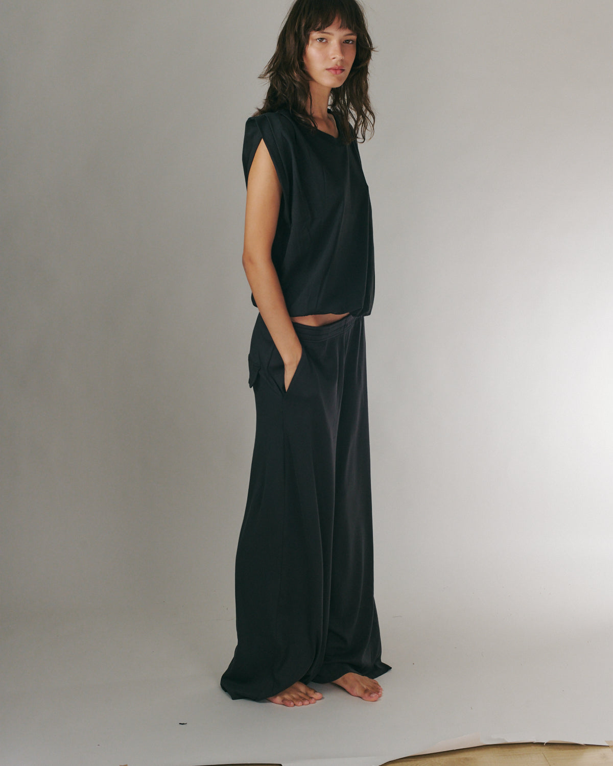 LOLA SHIRT EASY BLACK