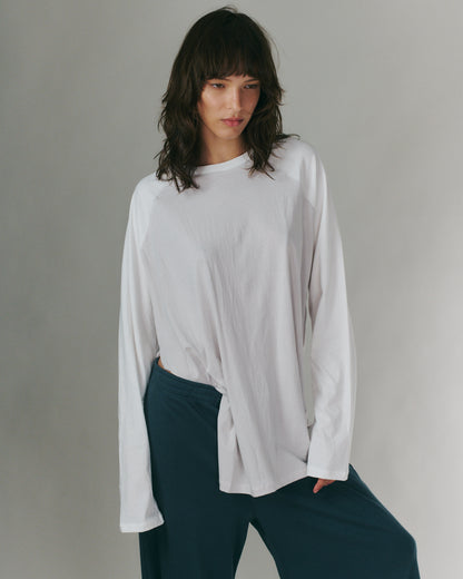 ANNE SHIRT ICE &amp; OFF WHITE