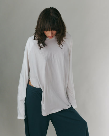 ANNE SHIRT ICE &amp; OFF WHITE