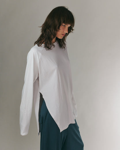 ANNE SHIRT ICE &amp; OFF WHITE