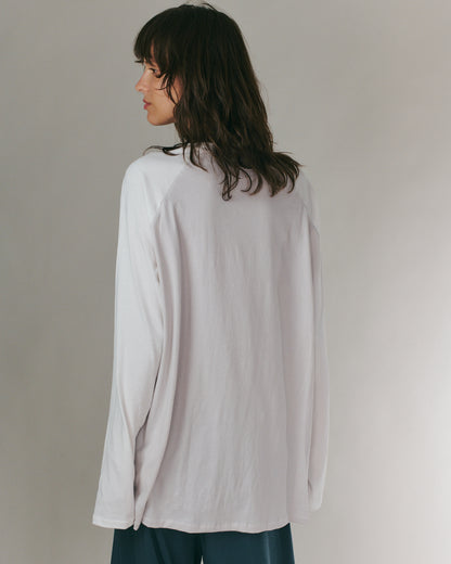 ANNE SHIRT ICE &amp; OFF WHITE