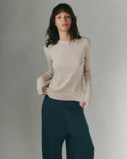 MILA TEE IVORY