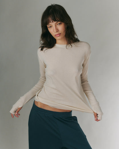 MILA TEE IVORY