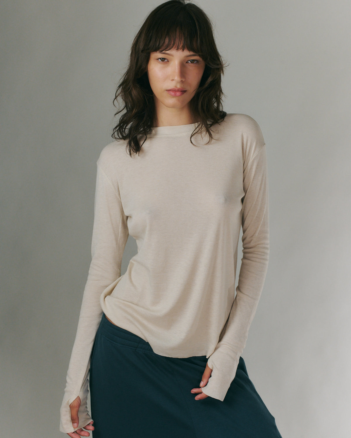 MILA TEE IVORY