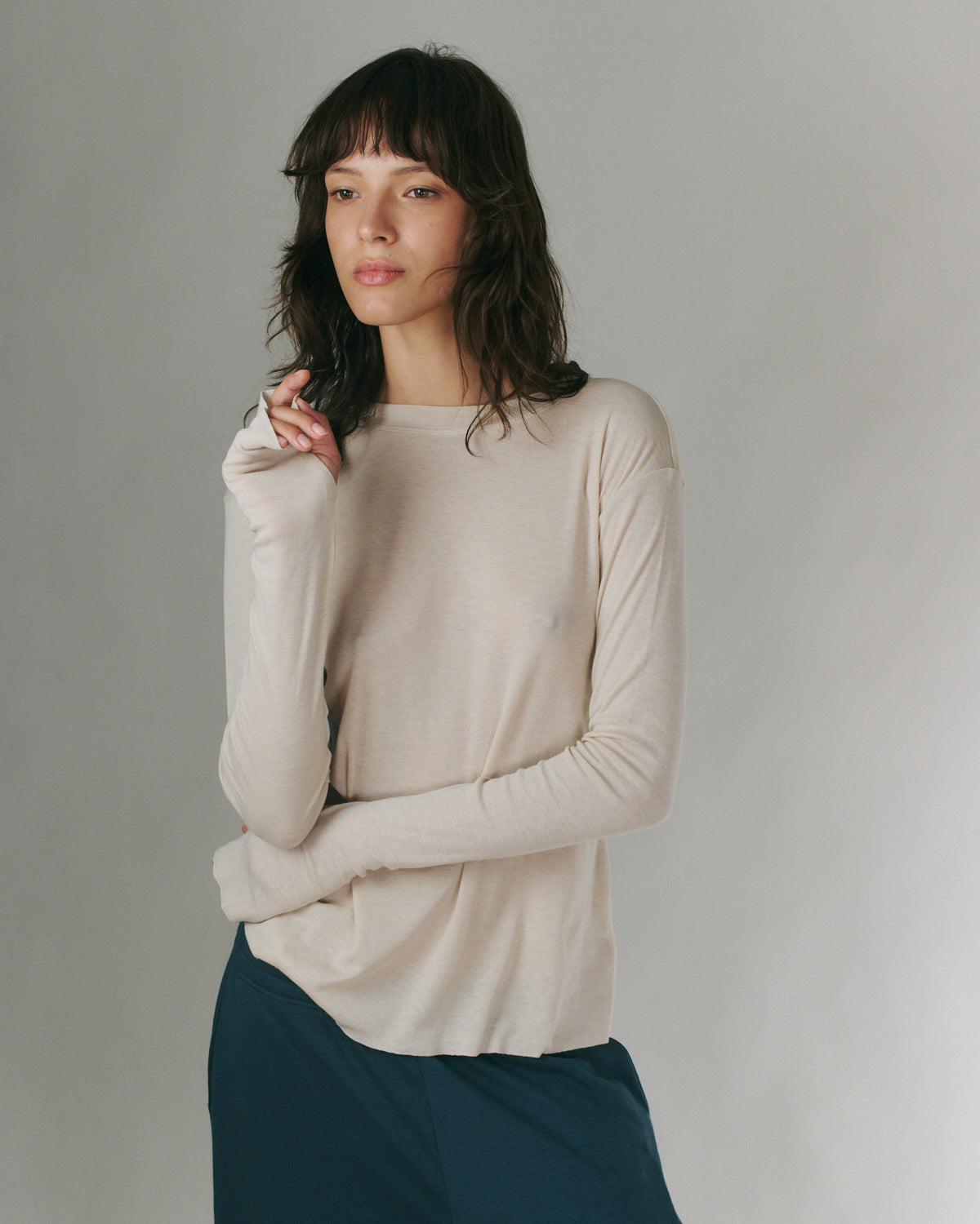 MILA TEE IVORY