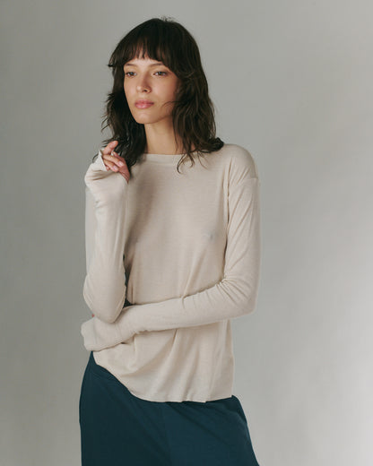 MILA TEE IVORY