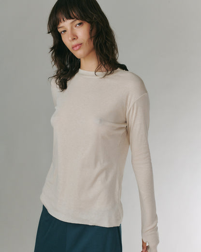 MILA TEE IVORY