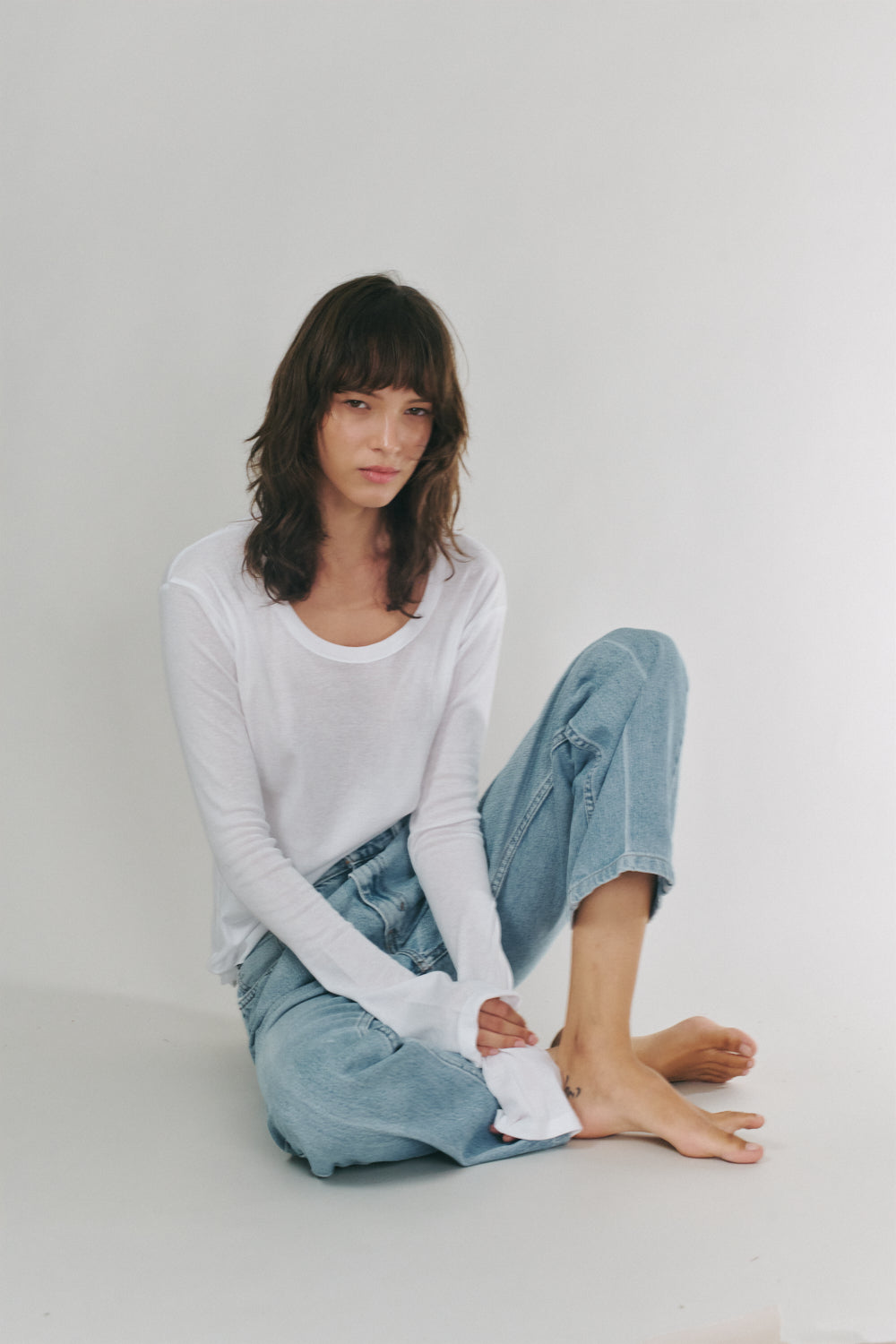 EDEN LONG SLEEVE WHITE