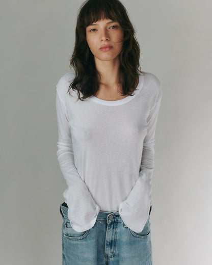 EDEN LONG SLEEVE WHITE