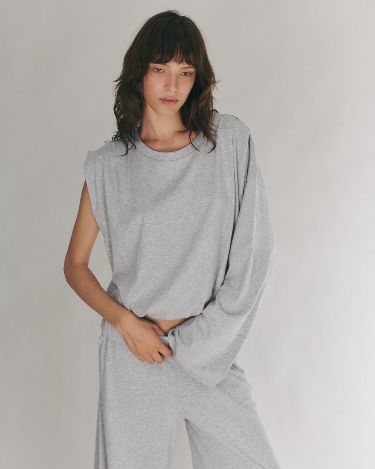 LOLA SHIRT AMERICAN GREY