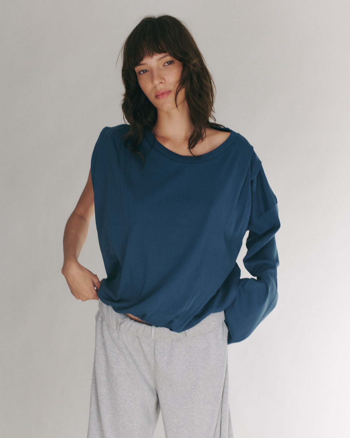 LOLA SHIRT DARK TEAL