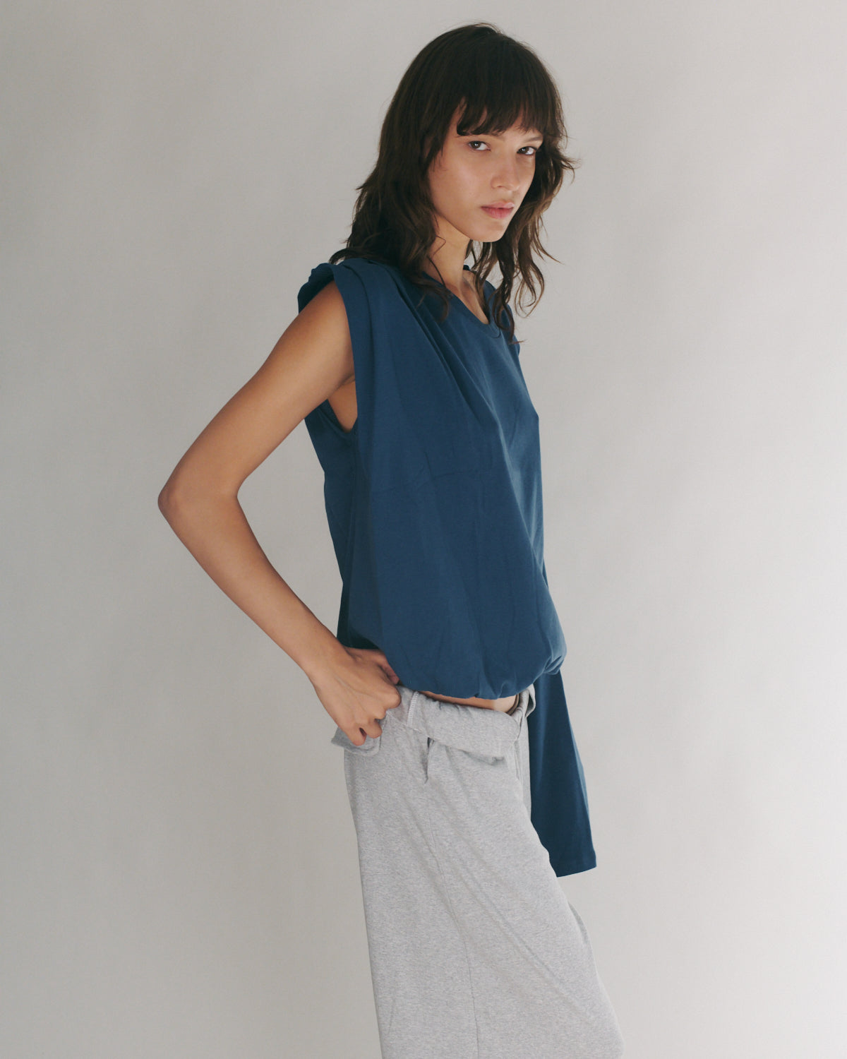LOLA SHIRT DARK TEAL