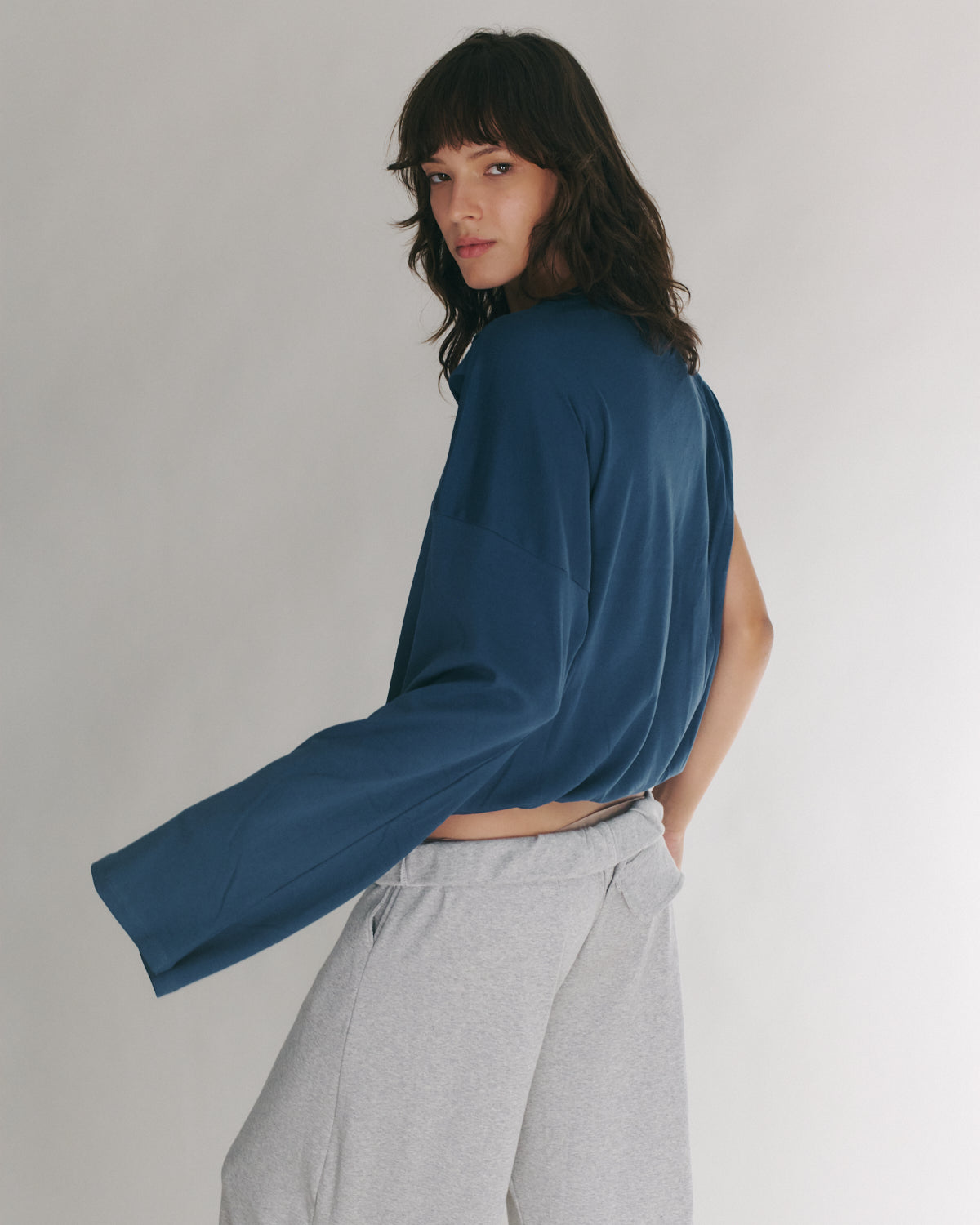 LOLA SHIRT DARK TEAL