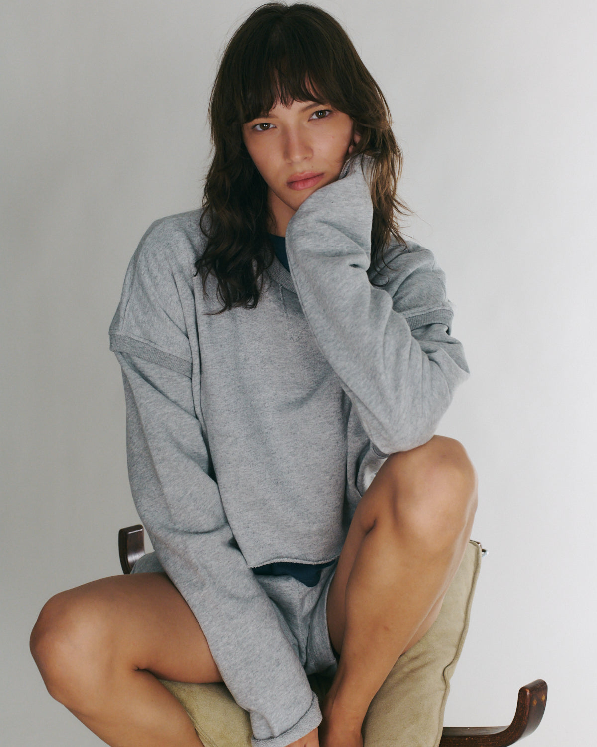 OFER TOP AMERICAN GREY