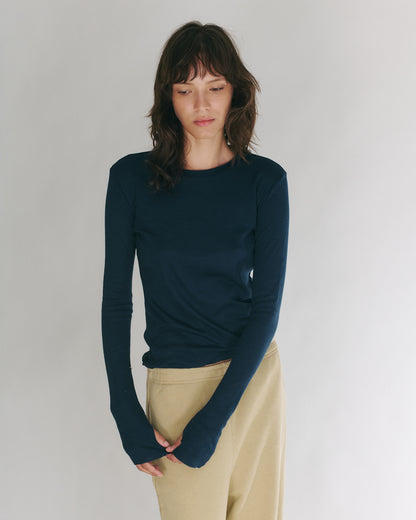 DANIELLA LONG SLEEVE NAVY