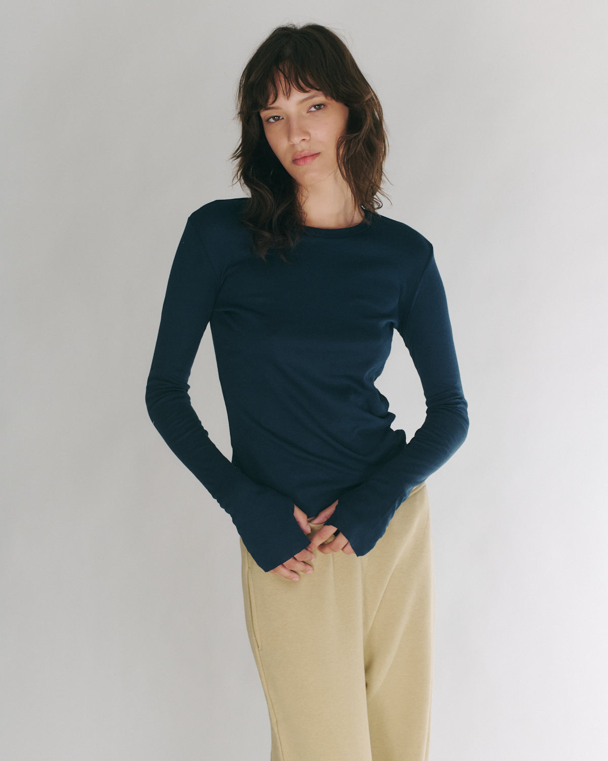 DANIELLA LONG SLEEVE NAVY