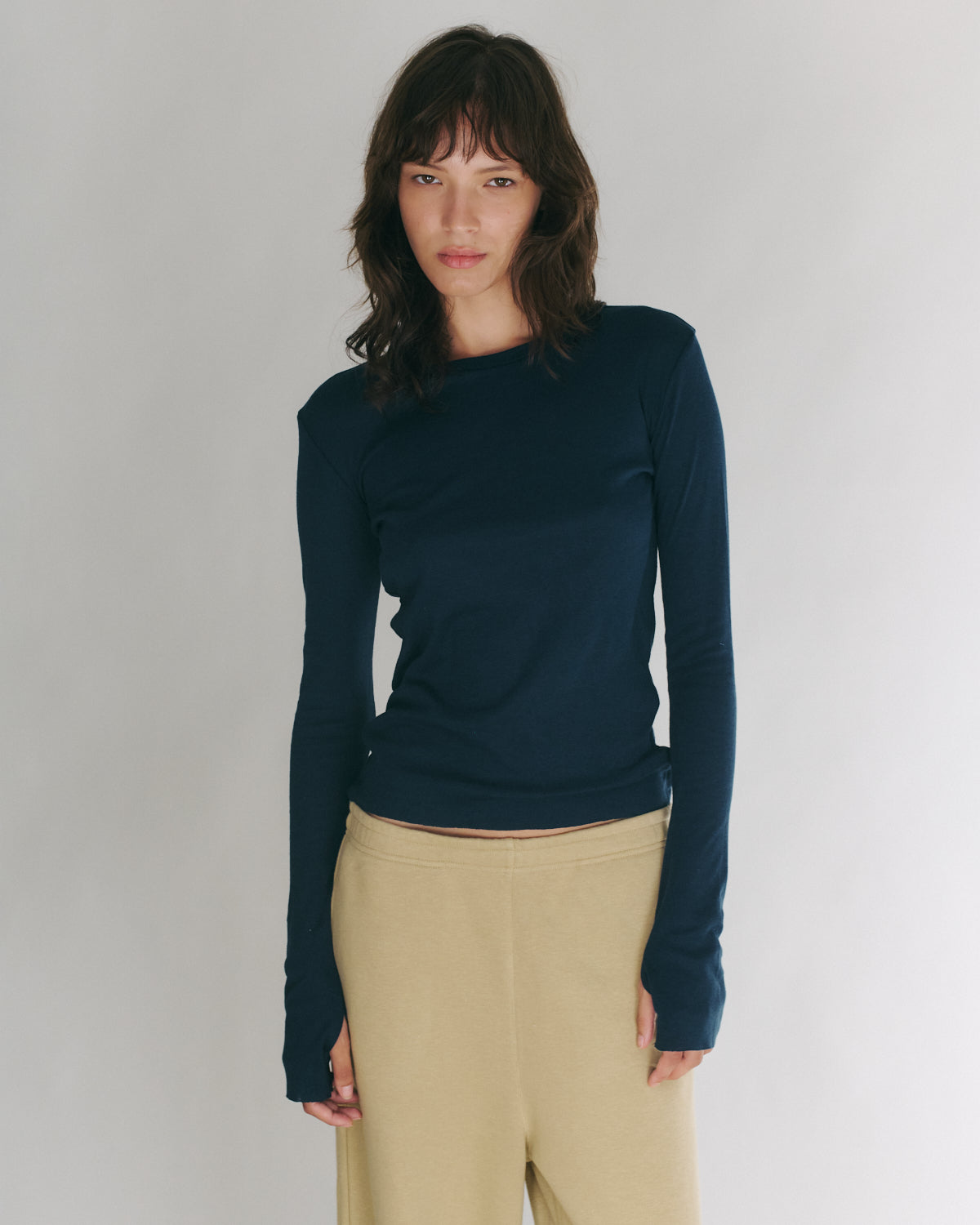 DANIELLA LONG SLEEVE NAVY