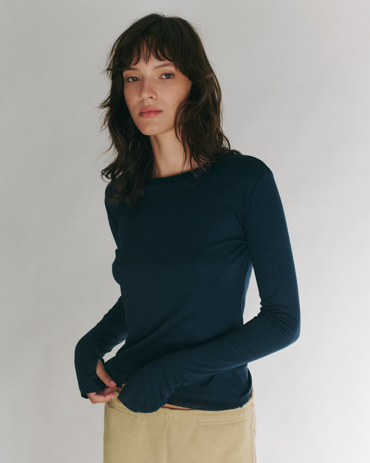 DANIELLA LONG SLEEVE NAVY