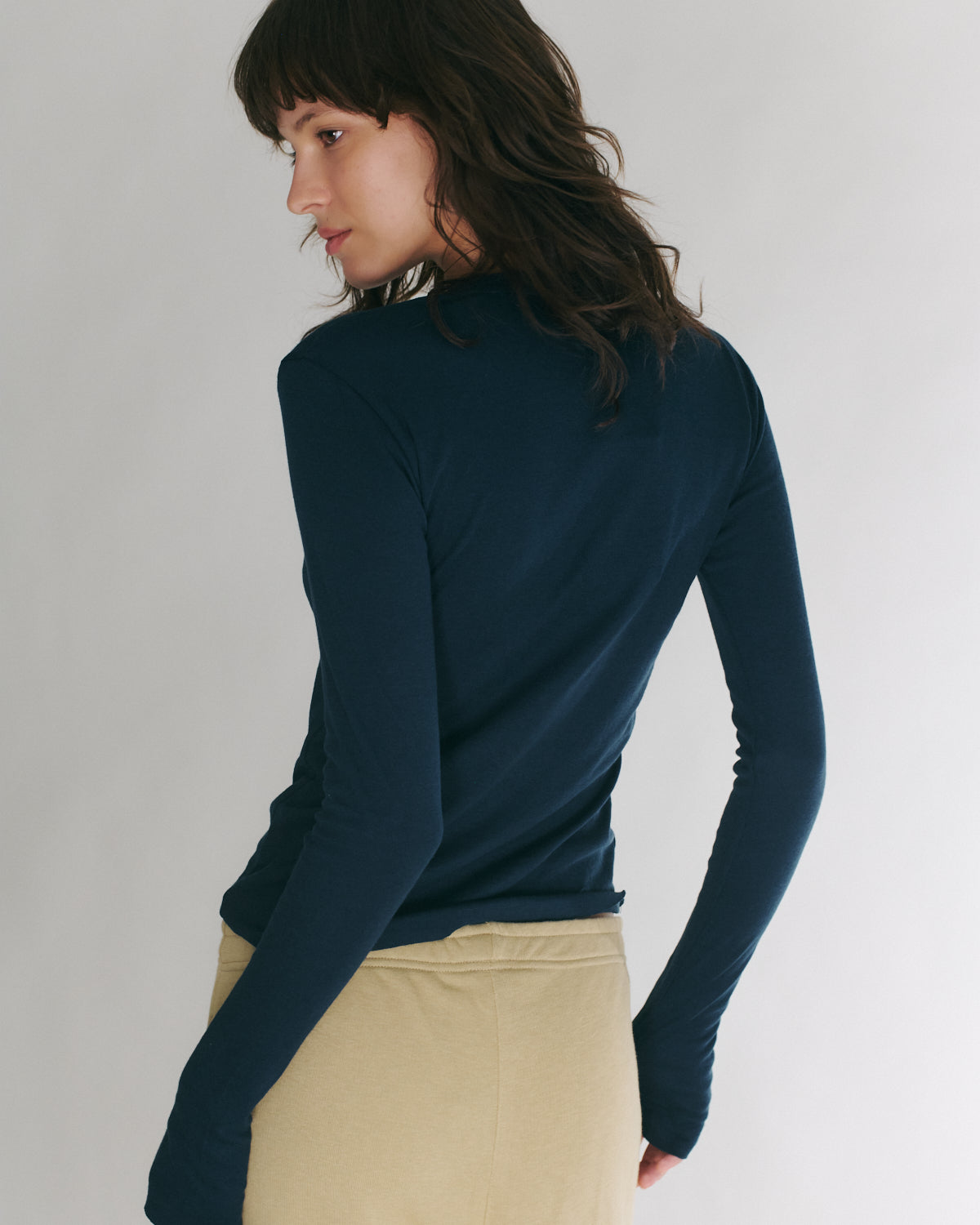 DANIELLA LONG SLEEVE NAVY