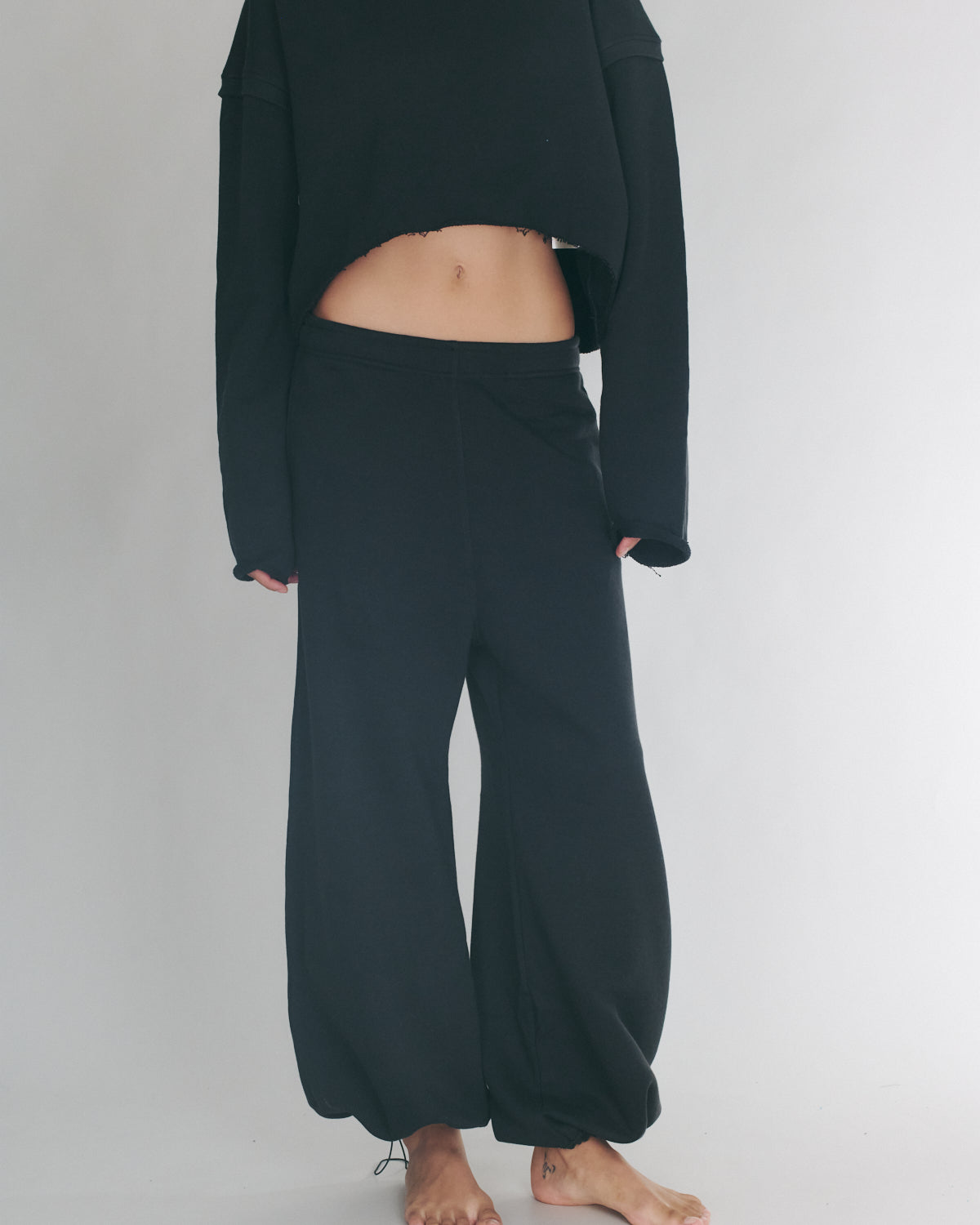 MATAN PANTS EASY BLACK