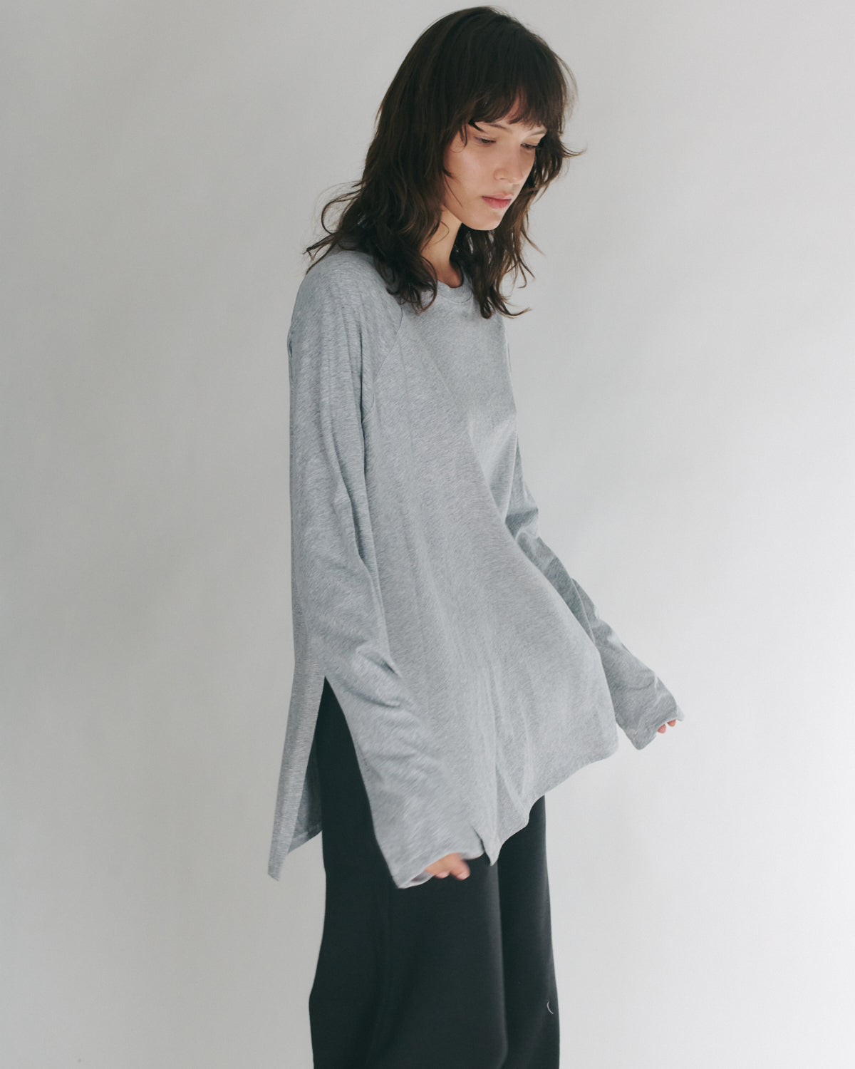 ANNE SHIRT AMERICAN GREY