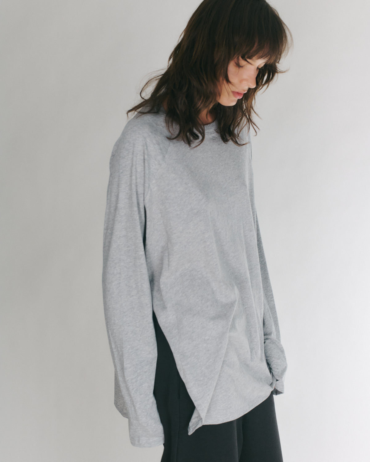 ANNE SHIRT AMERICAN GREY