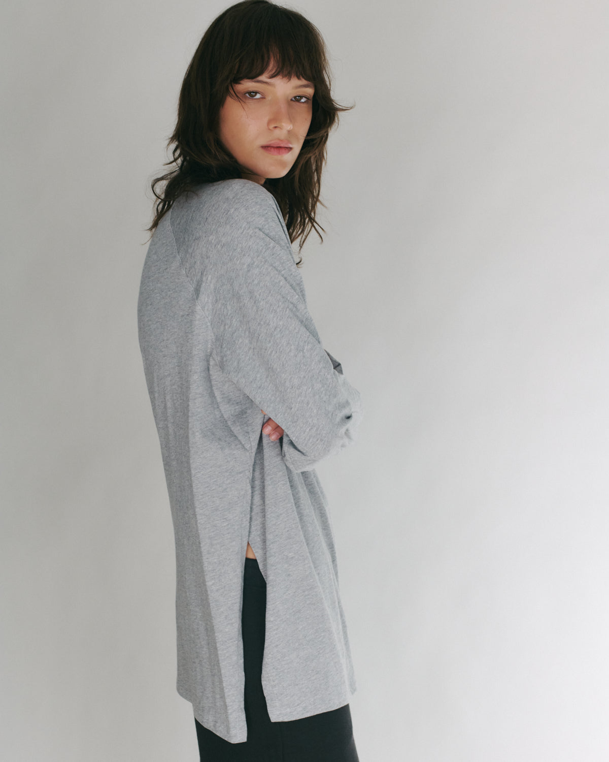 ANNE SHIRT AMERICAN GREY