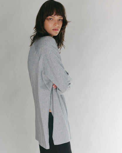ANNE SHIRT AMERICAN GREY