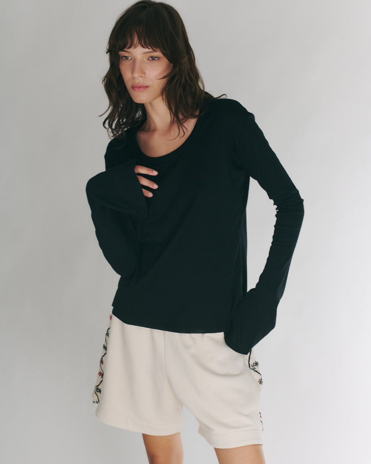 EDEN LONG SLEEVE BLACK