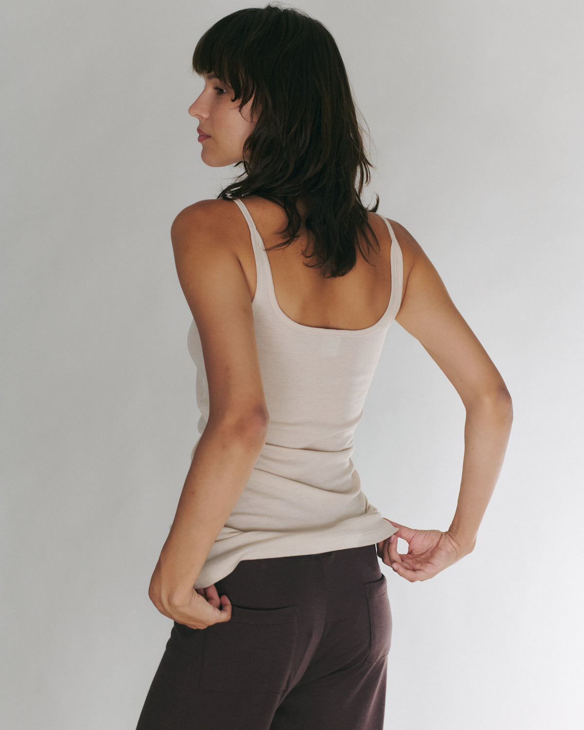 TONI TANK IVORY