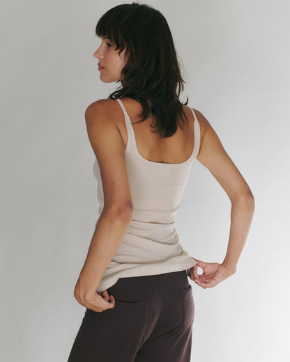 TONI TANK IVORY